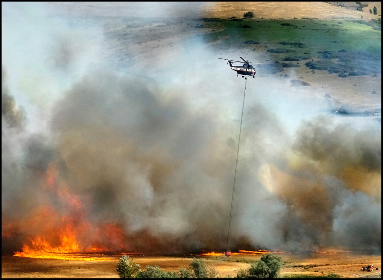 Fighting Fire in Southern Oregon by Neal R. Thompson, M.D.