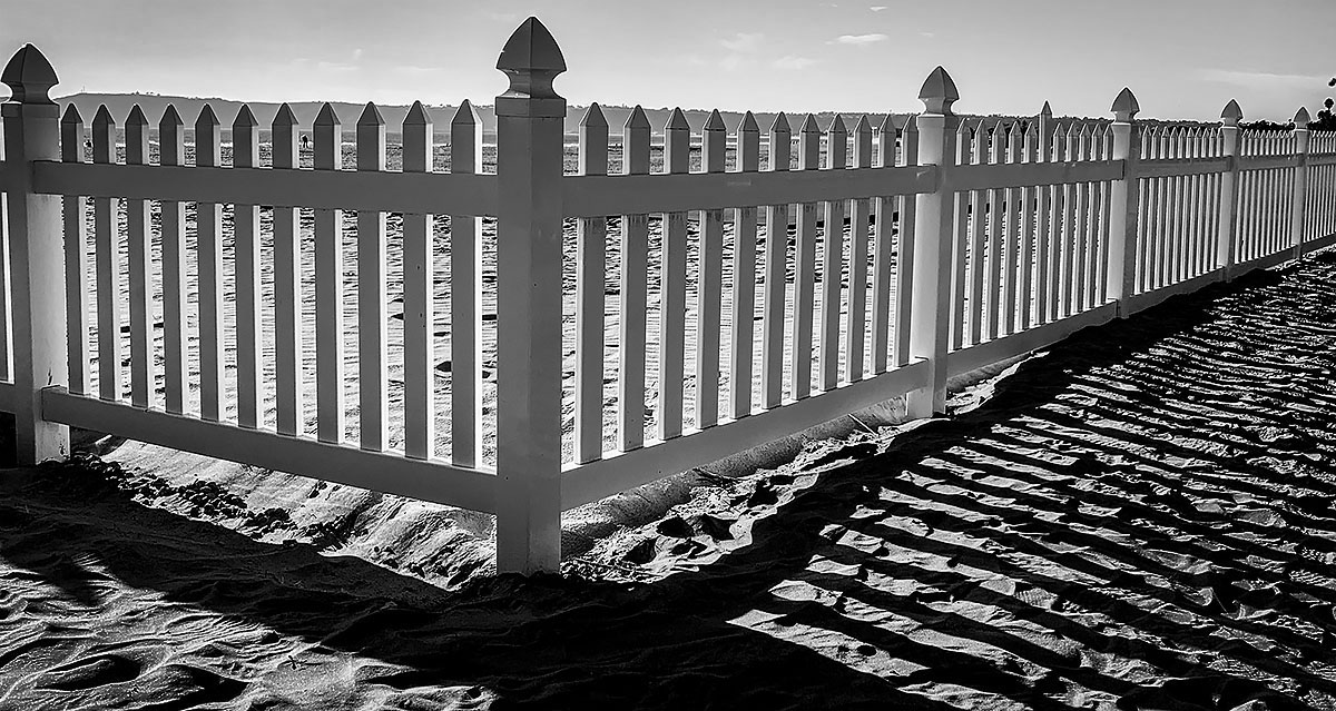 Fence Perspective by Sol Blechman