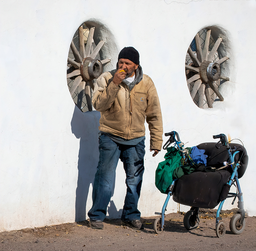 Life of a homeless man by Erik Rosengren, FPSA, PPSA