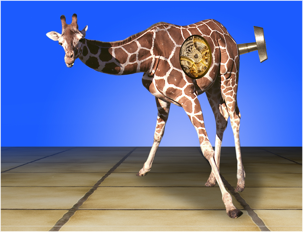 Giraffe Windup Toy by Nick Muskovac, FPSA, MPSA