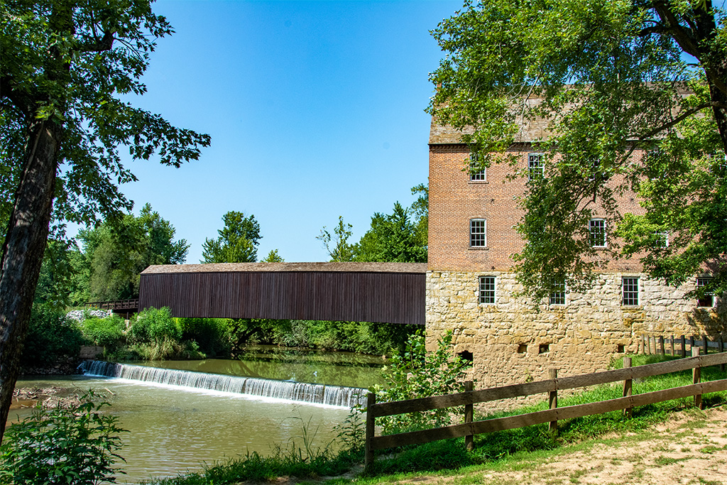 Missouri Mill and Covered Bridge by Tom McCreary, APSA, MPSA