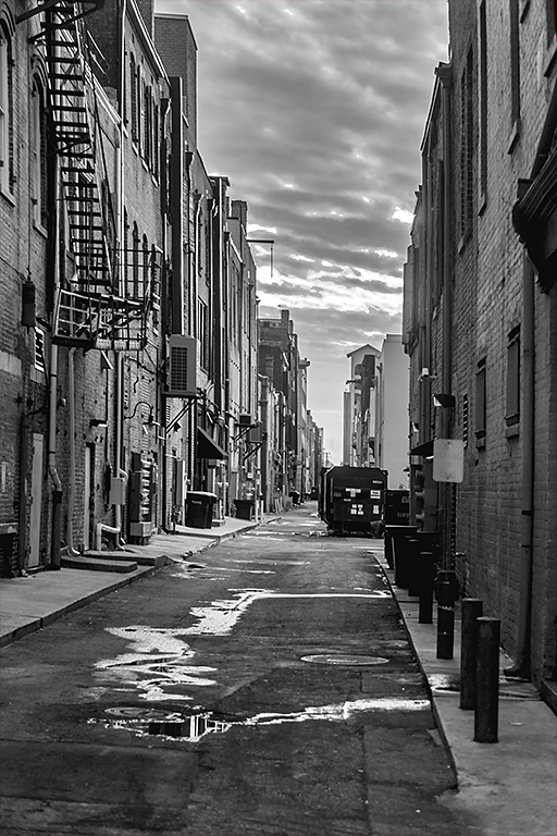 Alley in AM by Jim Hagan, MPSA