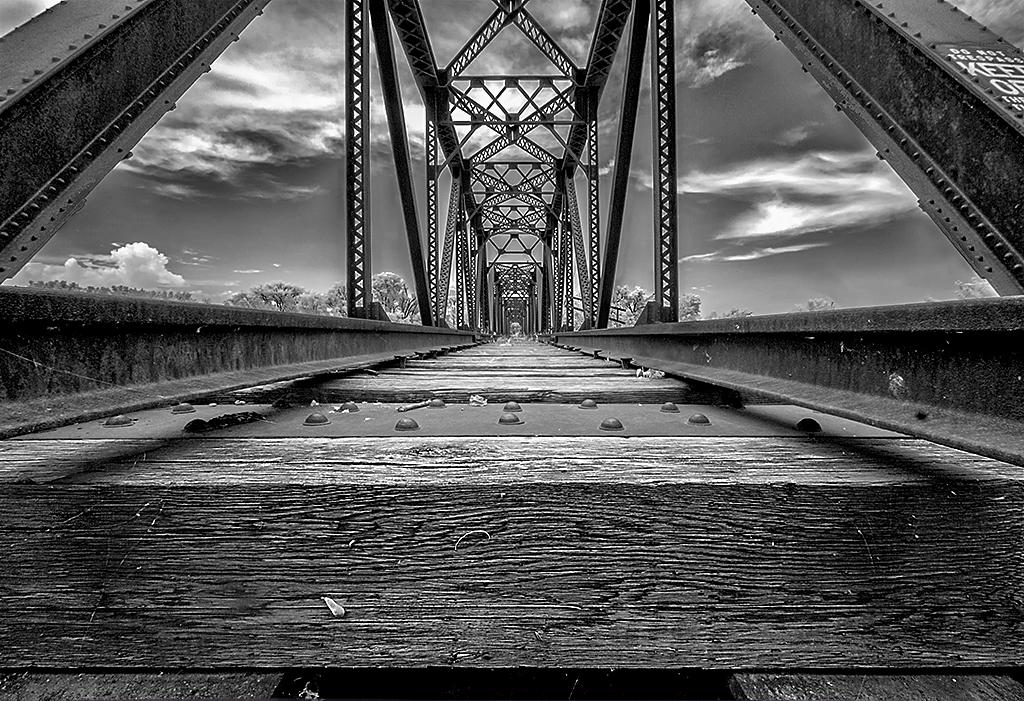 Abandoned Railroad Bridge by Jim Hagan, MPSA
