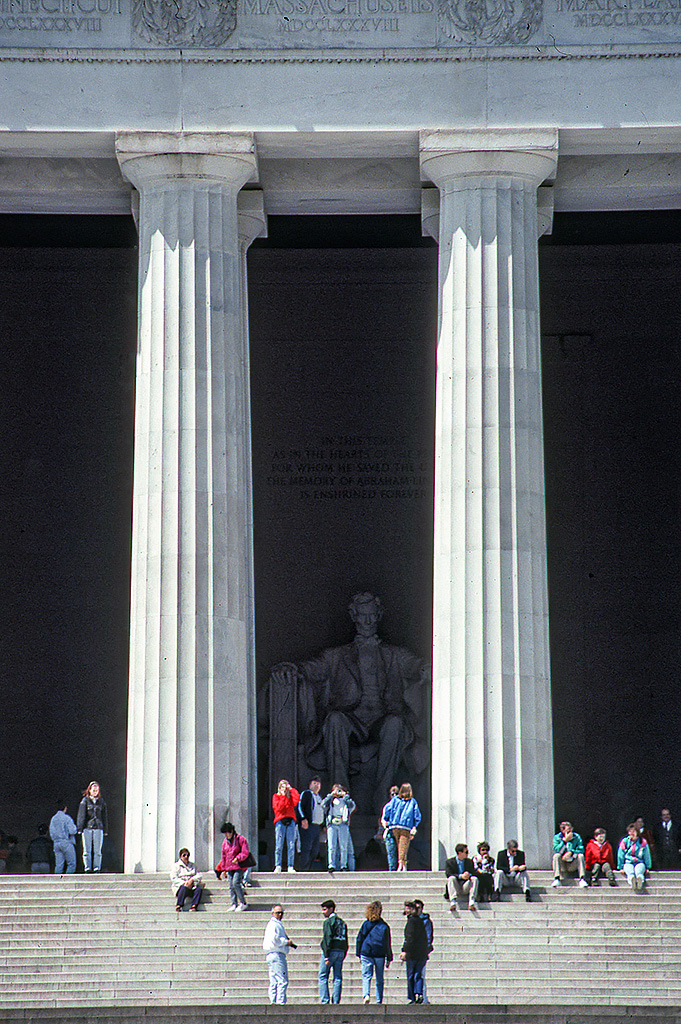 Symmetry - The Lincoln Memorial by Carole Kropscot, FPSA