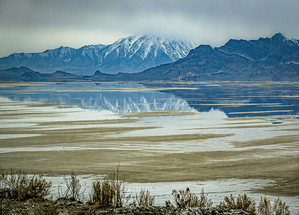 Great Salt Flats, Utah by Ingrid Lockhart
