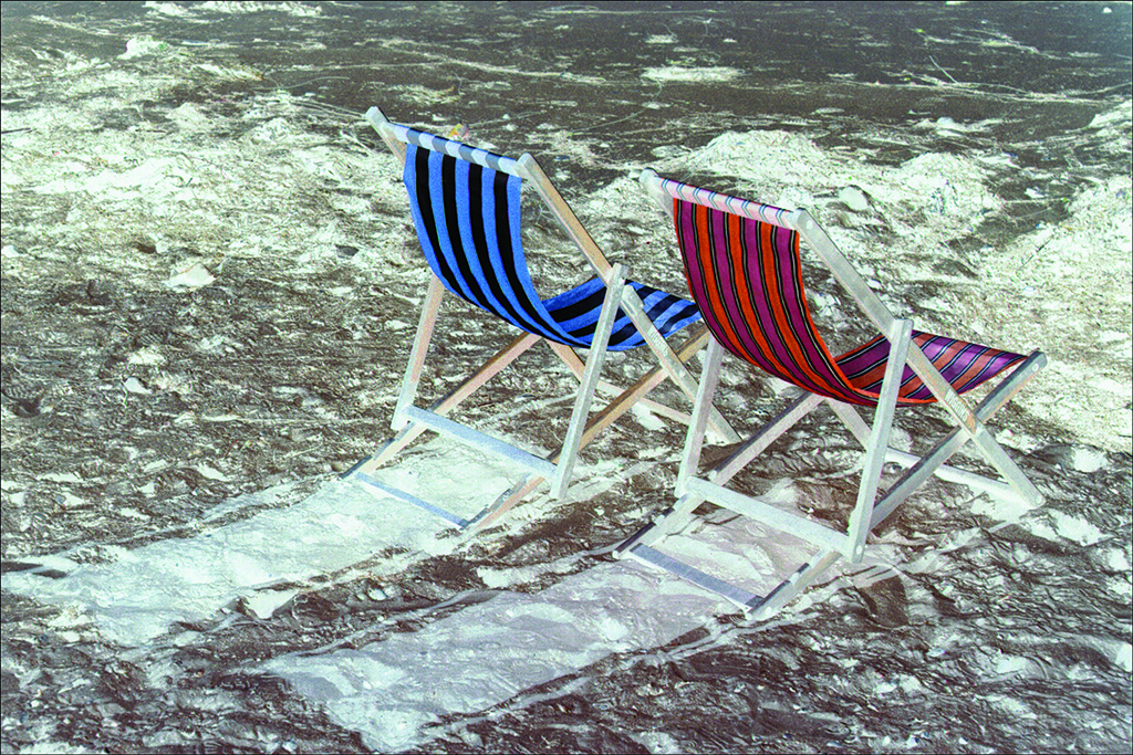 Two Deck Chairs by Brian Swinyard, PPSA