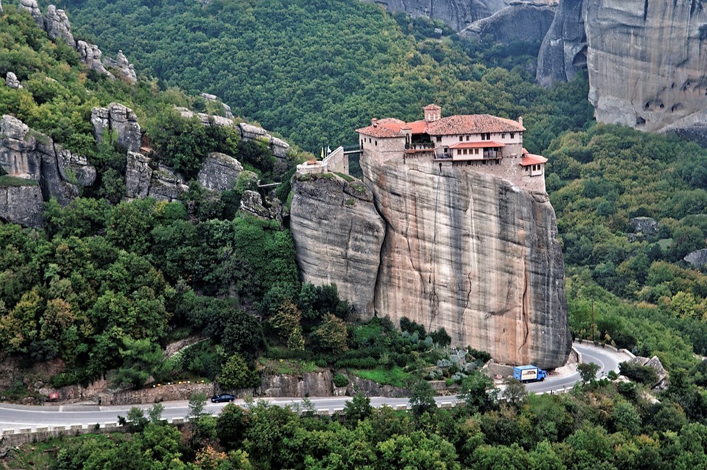 The Monastery, Meteora, Greece by Abe Chen