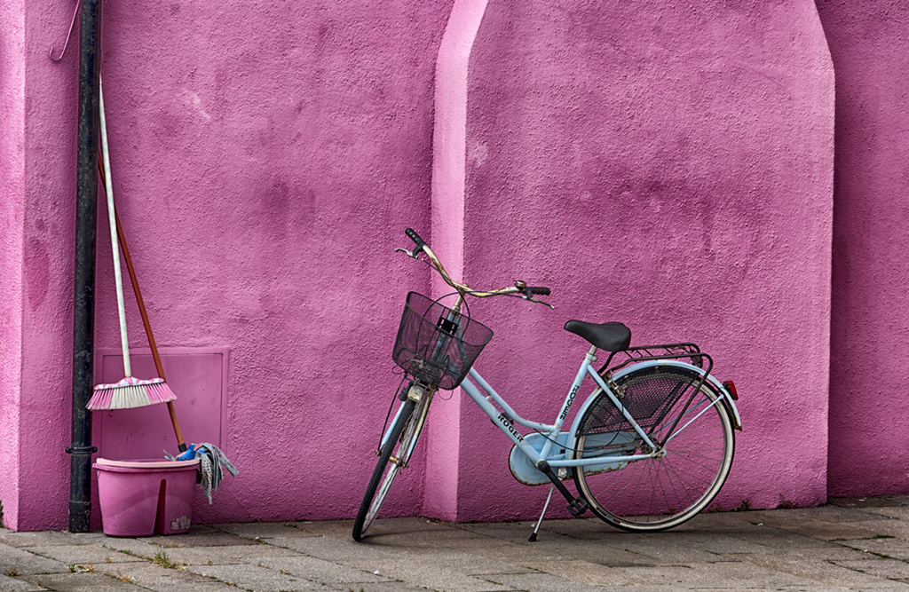 Pink Wall by Mervyn Hurwitz