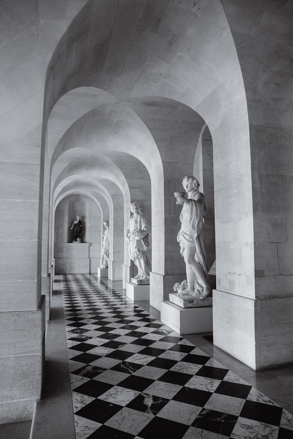 Statues of Versailles by Brad Ashbrook