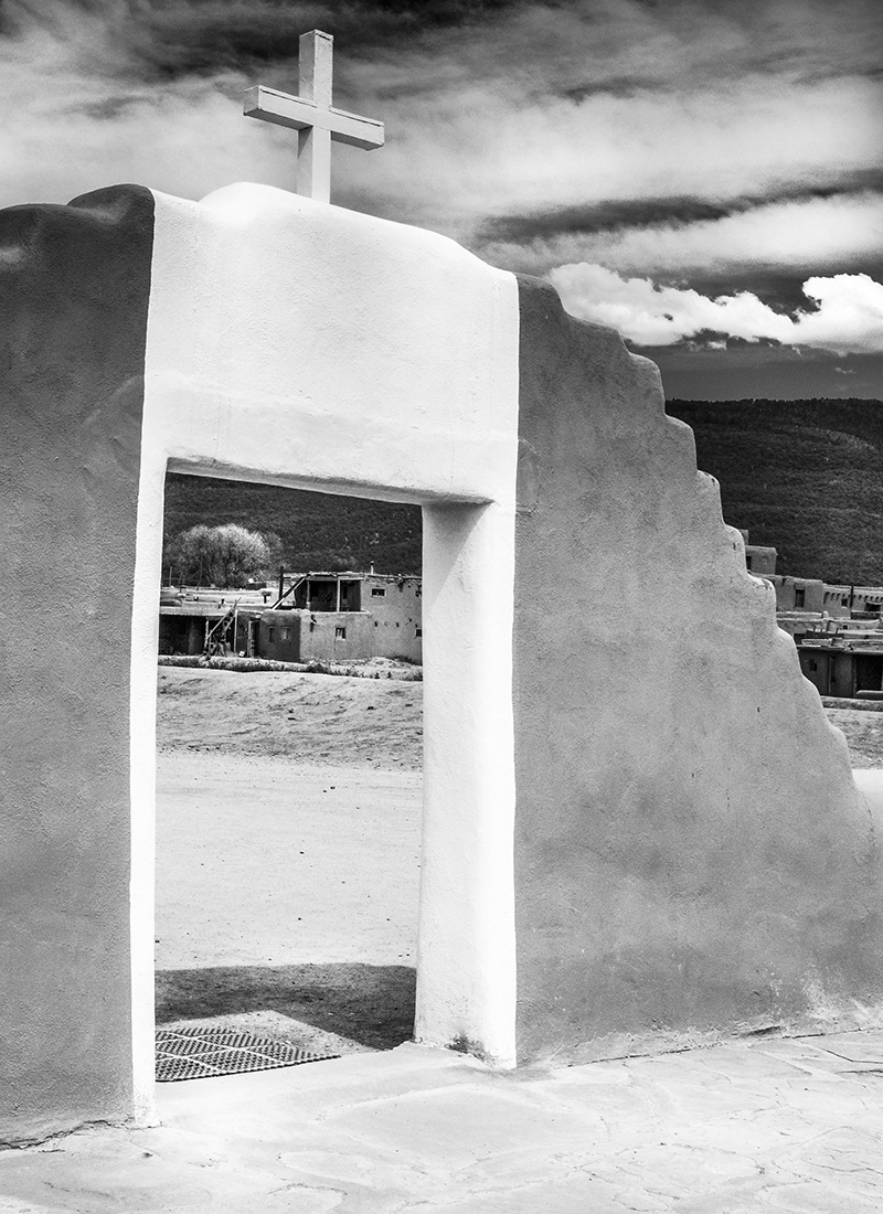Taos Pueblo Church by Paul Roth