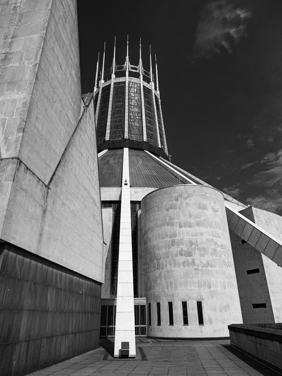 Liverpool cathedral side view by Diana Magor, MPSA, APSA