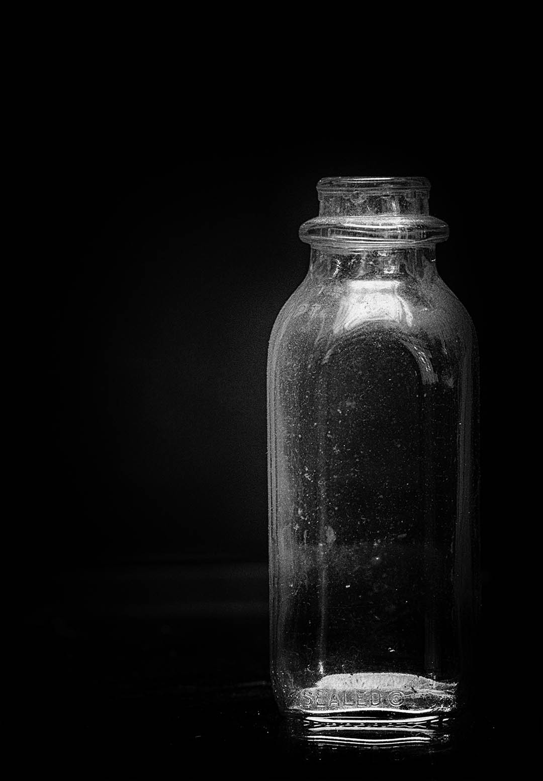 Old bottle by Lynne Hollingsworth