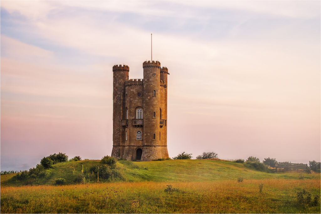Broadway Tower at Dawn by Paul Hoffman