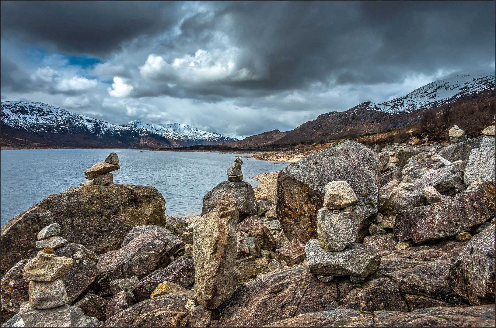 Stacked rocks by Francois Venter