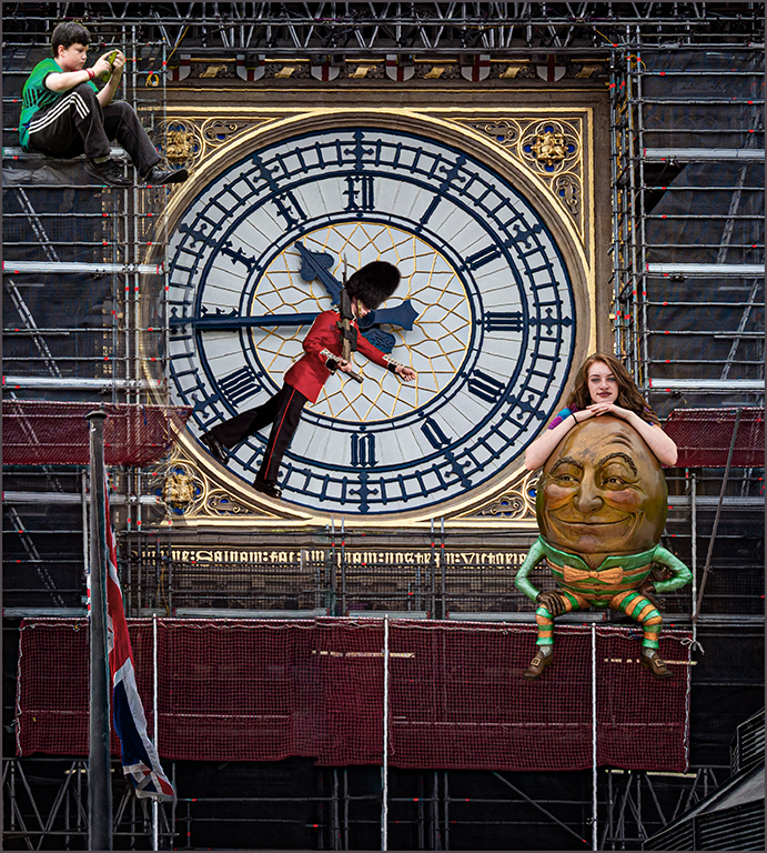 Fun at Big Ben by Candy Childrey, PPSA