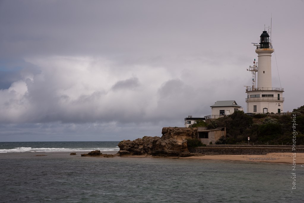Point Lonsdale  Lighthouse, at the entrance to Melbourne's Port Phillip Bay. by David Norris