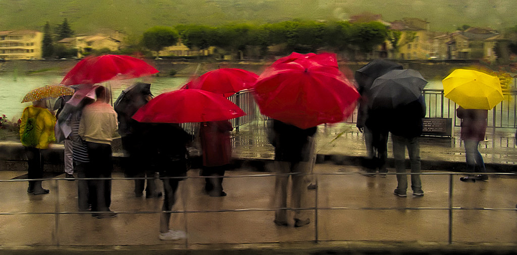 Rainy day in France by Art Jacoby
