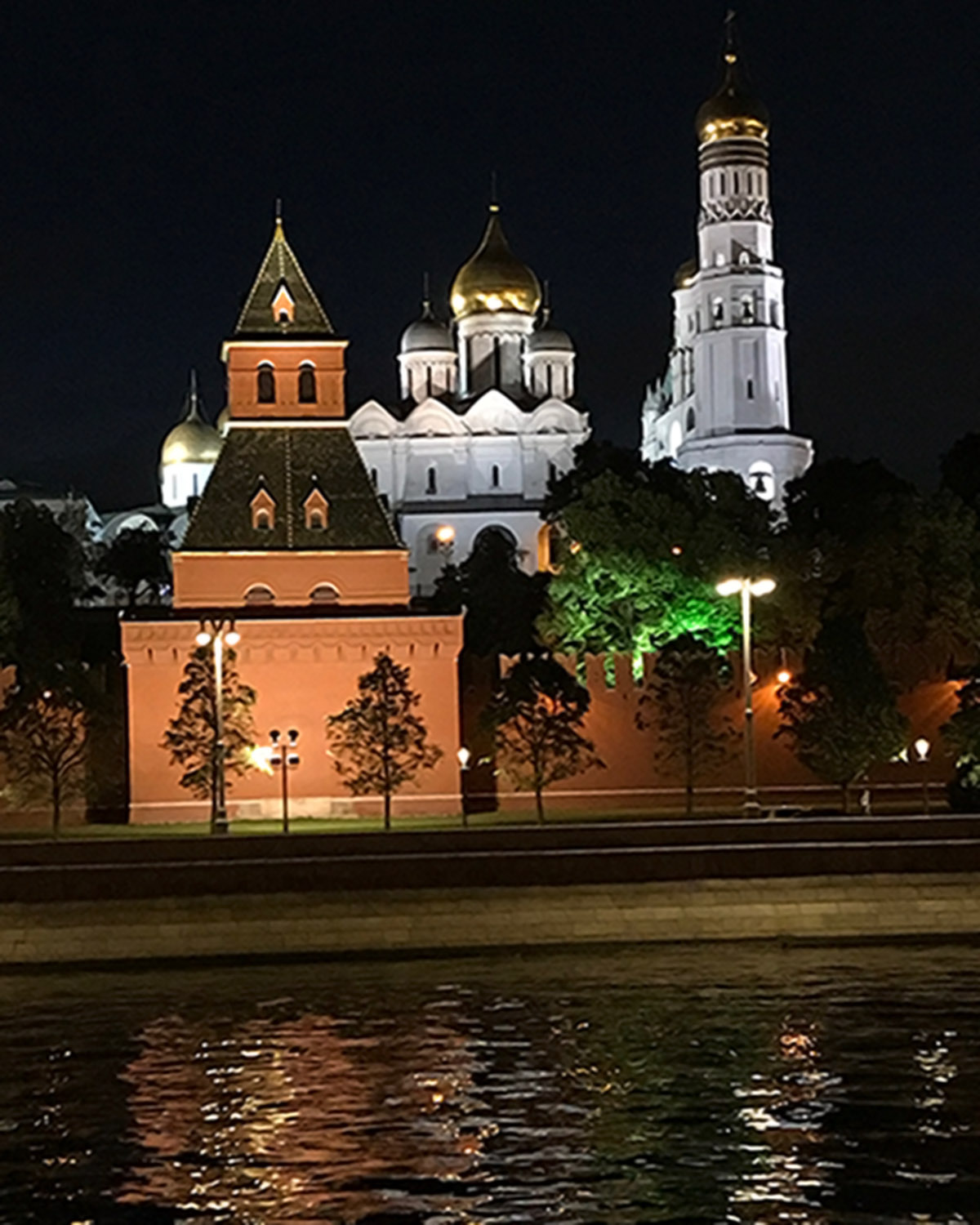 Kremlin Nightly View by Gabriele Dellanave, PPSA, BPSA