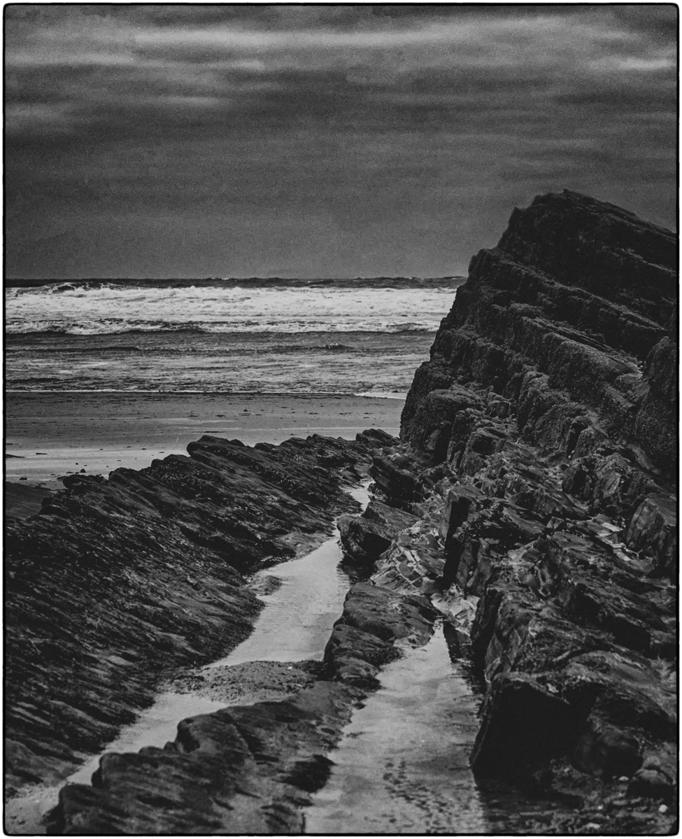 Bleak Day – Bude Beach by Paul Hoffman