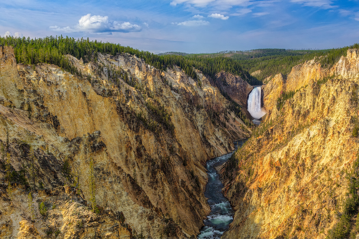 Yellowstone Falls by Rick Cloran