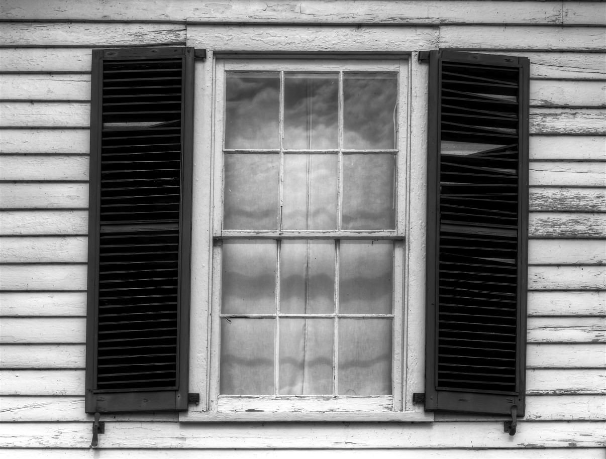 Shuttered Window by Paul Moertl