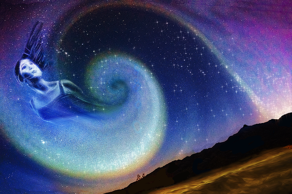 Starry Swirl by Peggy Nugent