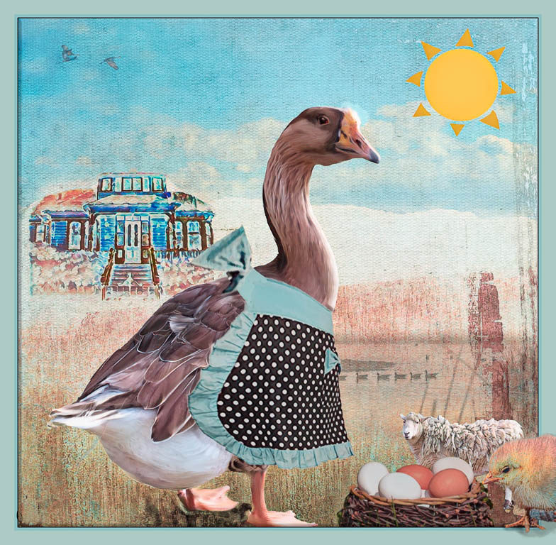 The Old Gray Goose by Kathy Triolo