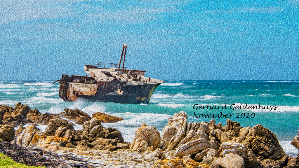 Shipwrecked by Gerhard Geldenhuys