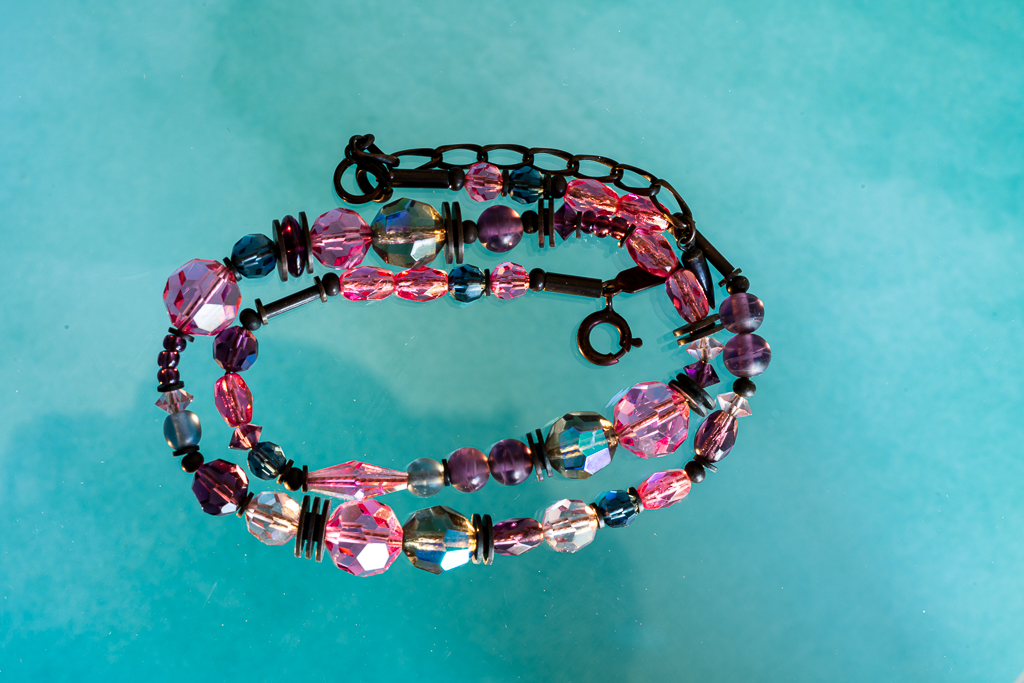 Owens Glass Necklace by Laurie Meriwether