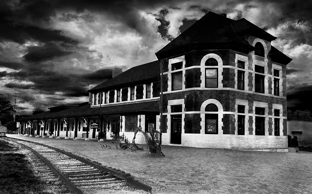 Old Train Station, Sedalia, Missouri by Don York