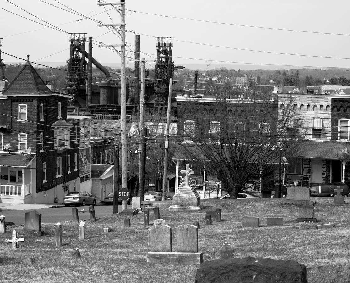 View from a Cemetery by Jerry Snyder