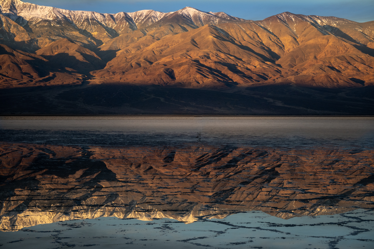 Badwater Salt Flats by Dean Ginther
