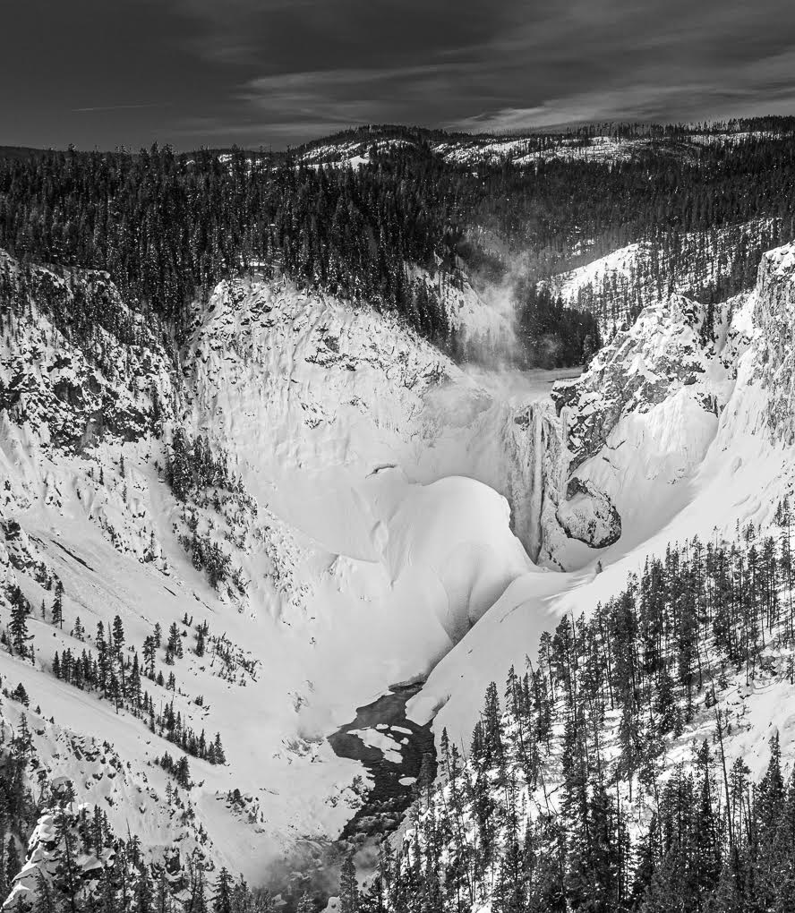  Frozen Grand Canyon of Yellowstone by Adrian Binney, PPSA, LRPS