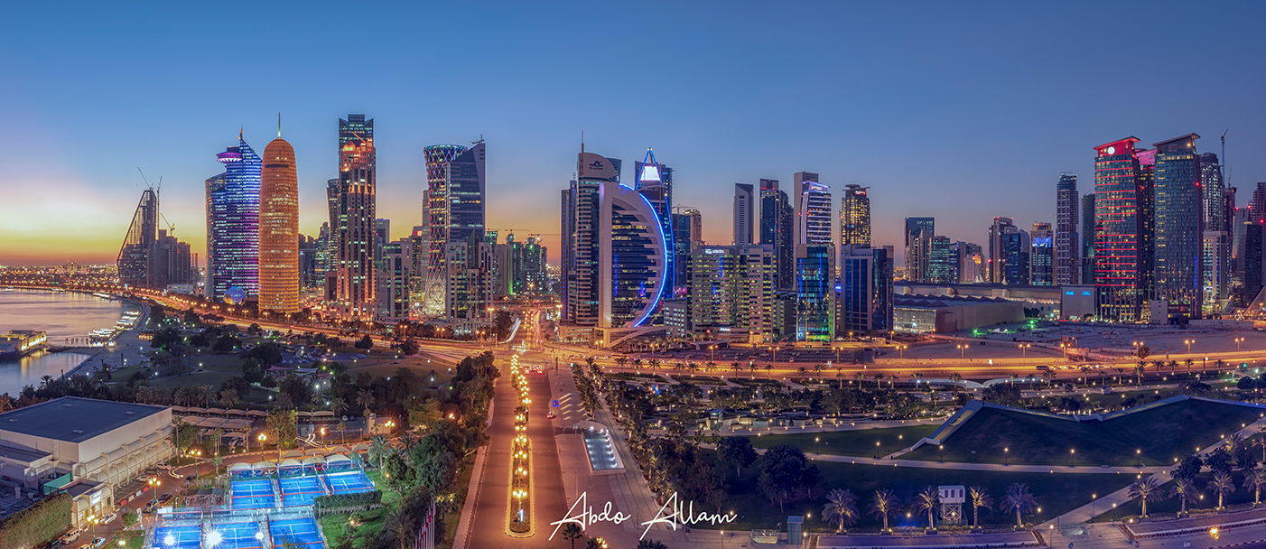 Doha from the Other Side by Abdo Allam