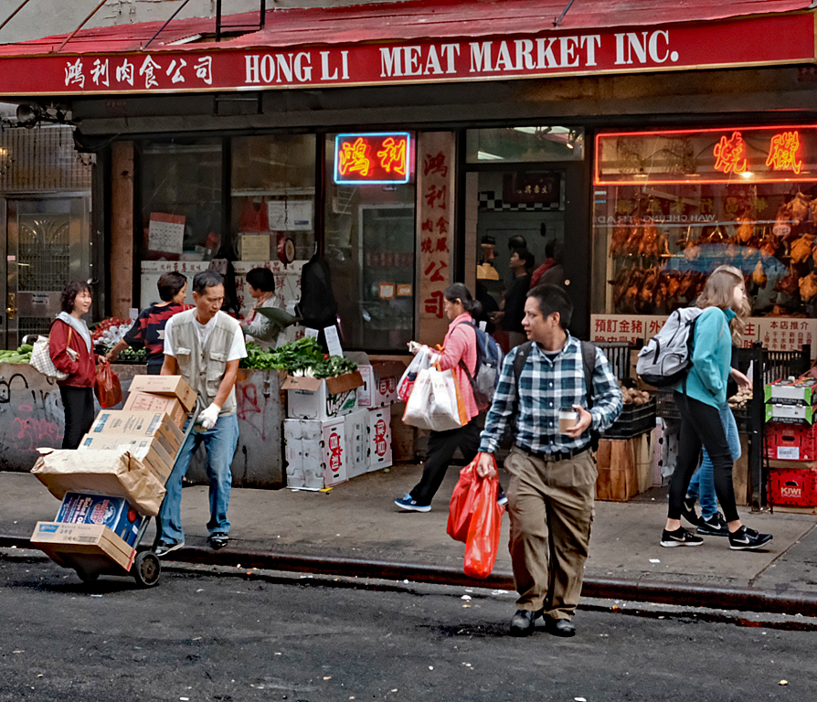 Hong Li Meat Market by Bill Foy