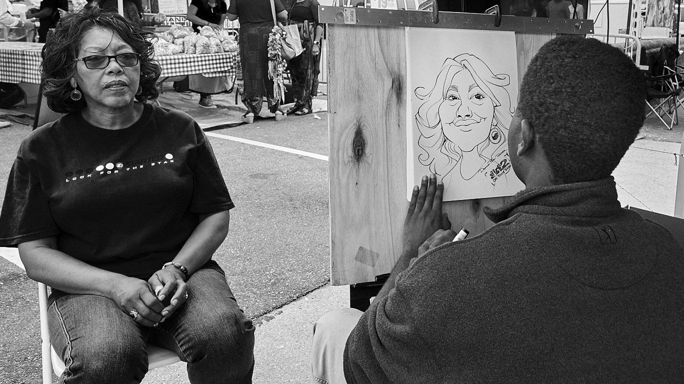 Portrait-2nd St. Fest by Ed Tepper