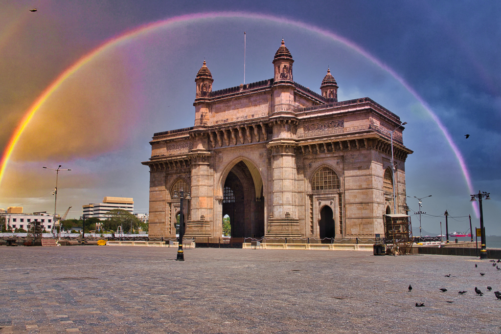 Gateway Rainbow by Prasad Indulkar