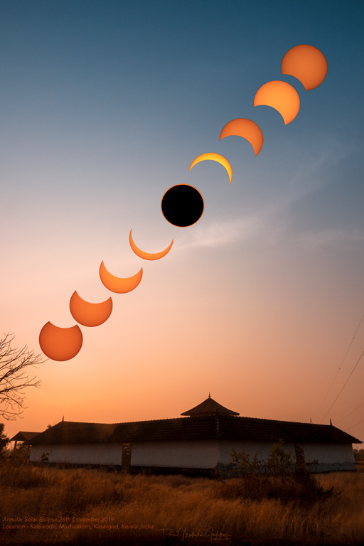 26th Dec 2019 Annular Solar Eclipse  by Prasad Indulkar