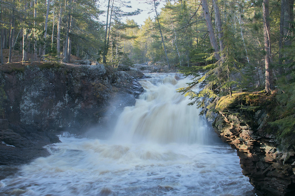 Amnicon Falls by Laurie McShane