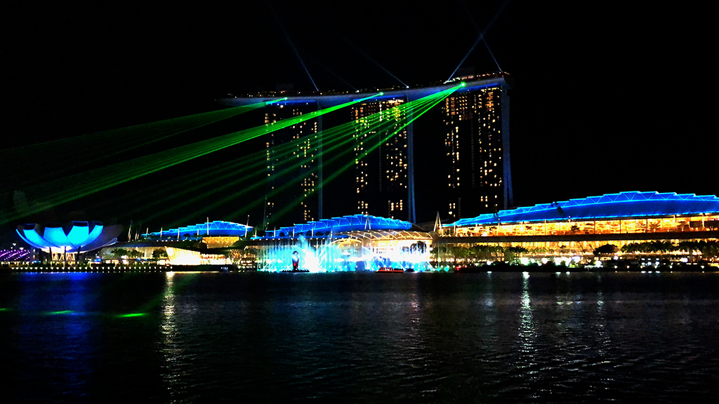 Marina Bay Sands Sky Park - Dancing Lights by Syed Shakhawat Kamal, QPSA