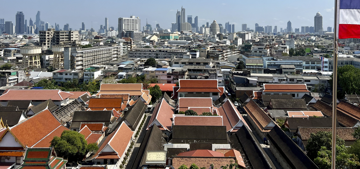 Bangkok Skyline by Jack Florence Jr