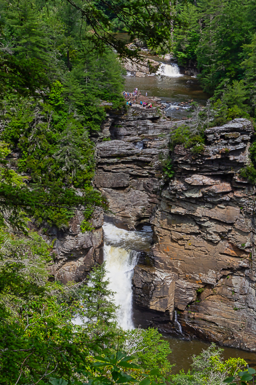 Linville Falls NC by Lou McLove