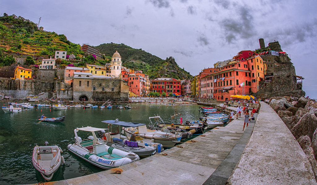 Vernazza Cinque Terre Italy by R Gary Butler, QPSA