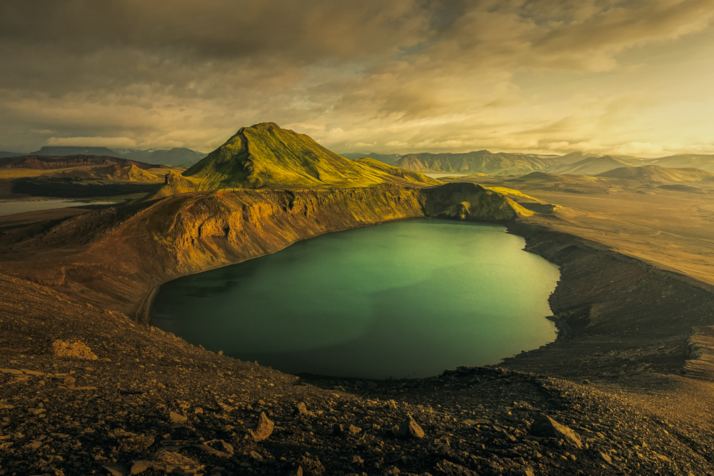 Iceland Crater Lakes by Rajani Ramanathan