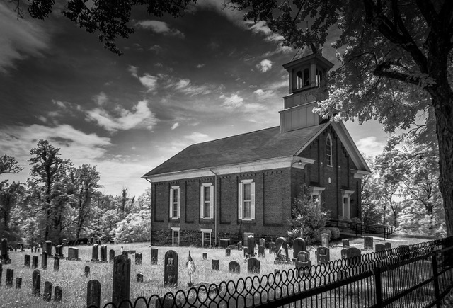 rural Pennsylvanian church  by Judy Murphy