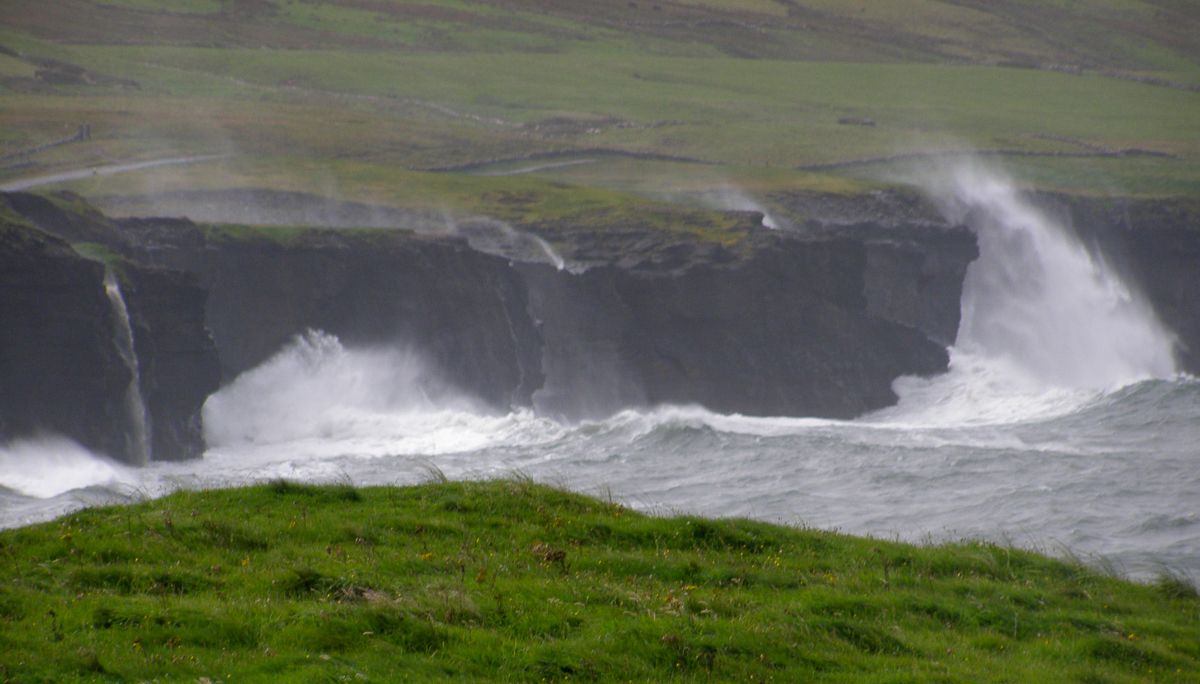 Waves at Doolin by Kate Byrne