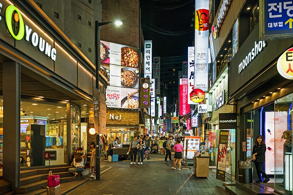  Myeongdong night market by Than Sint, MPSA2, SPSA, AFIAP