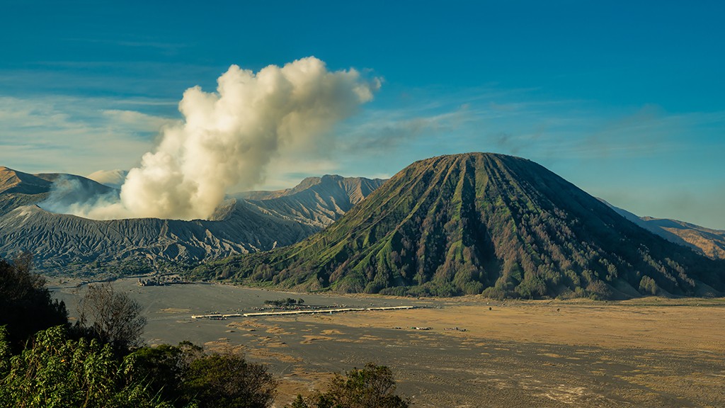 Mount Bromo by Than Sint