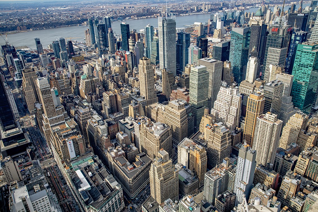 View from Empire State Building by Than Sint