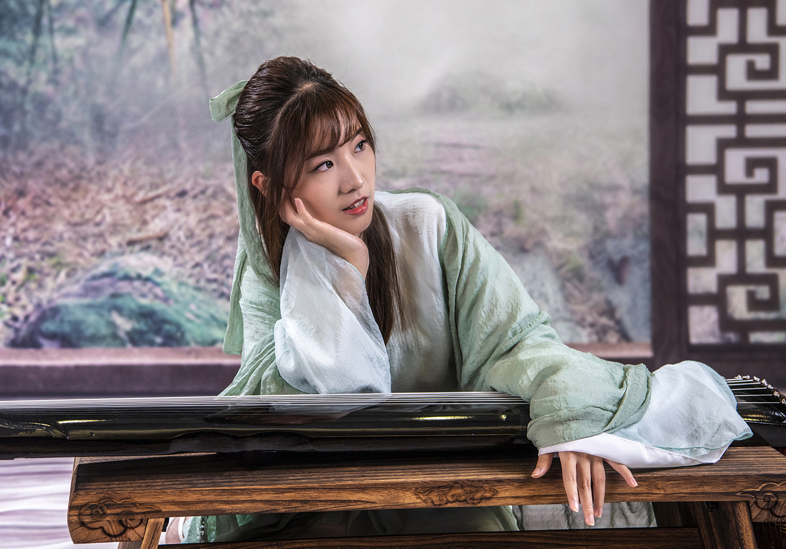 Traditional Chinese costume by Stanley Cheong